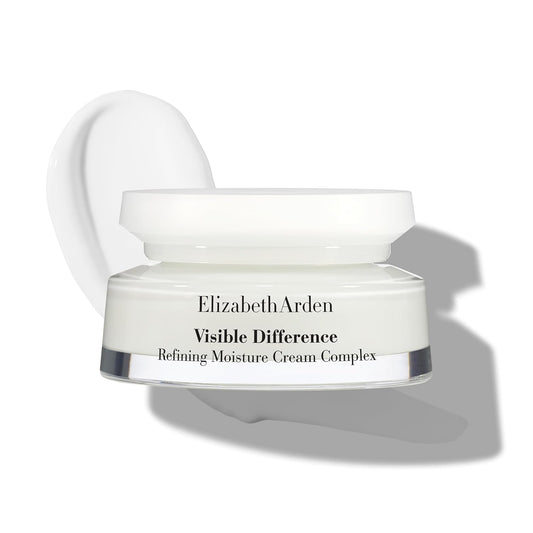 Elizabeth Arden Visible Difference Refining Moisture Cream Complex, Daily Face Moisturizer, Prevents Hydration Loss, Dermatologist And Clinically Tested, 2.5 Oz
