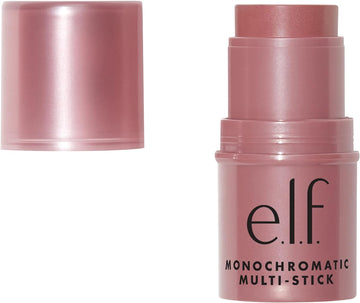 E.L.F. Monochromatic Multi Stick, Luxuriously Creamy & Blendable Colour, For Eyes, Lips & Cheeks, Glimmering Guava, 0.17 Oz (5G)