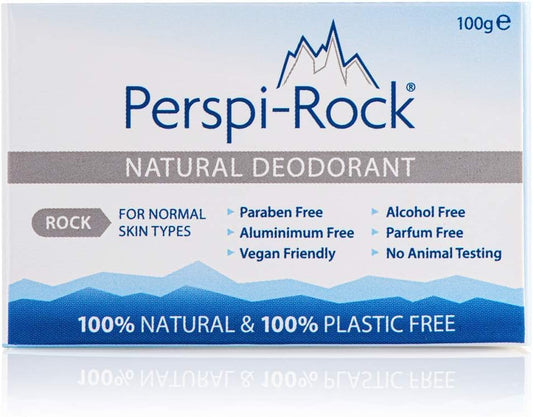 Perspi-Rock® Natural Deodorant Rock 100% Plastic-Free 100G