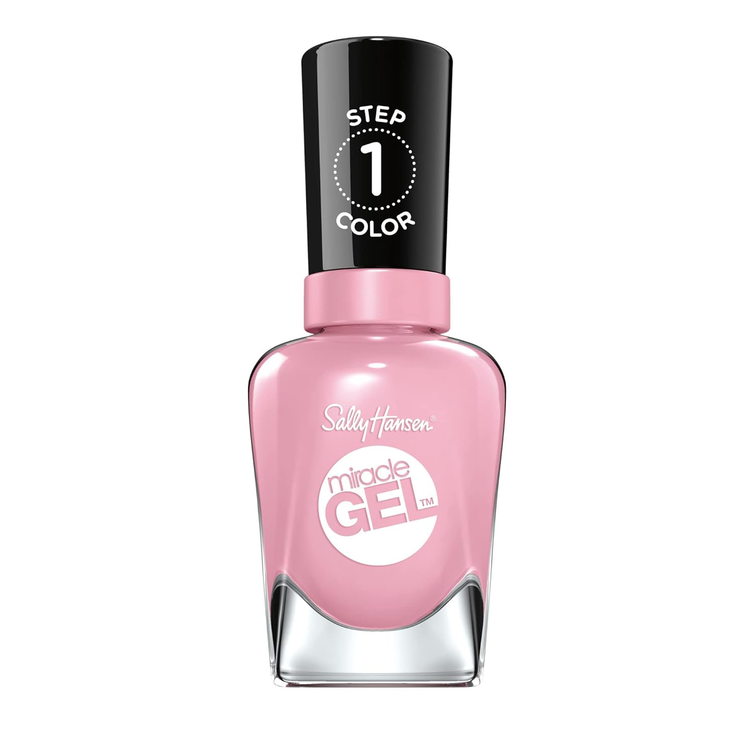 Sally Hansen Miracle Gel™, Pinky Promise, Long Lasting, Gel-Like Formula, No Uv Lamp Needed, Pink Nail Polish