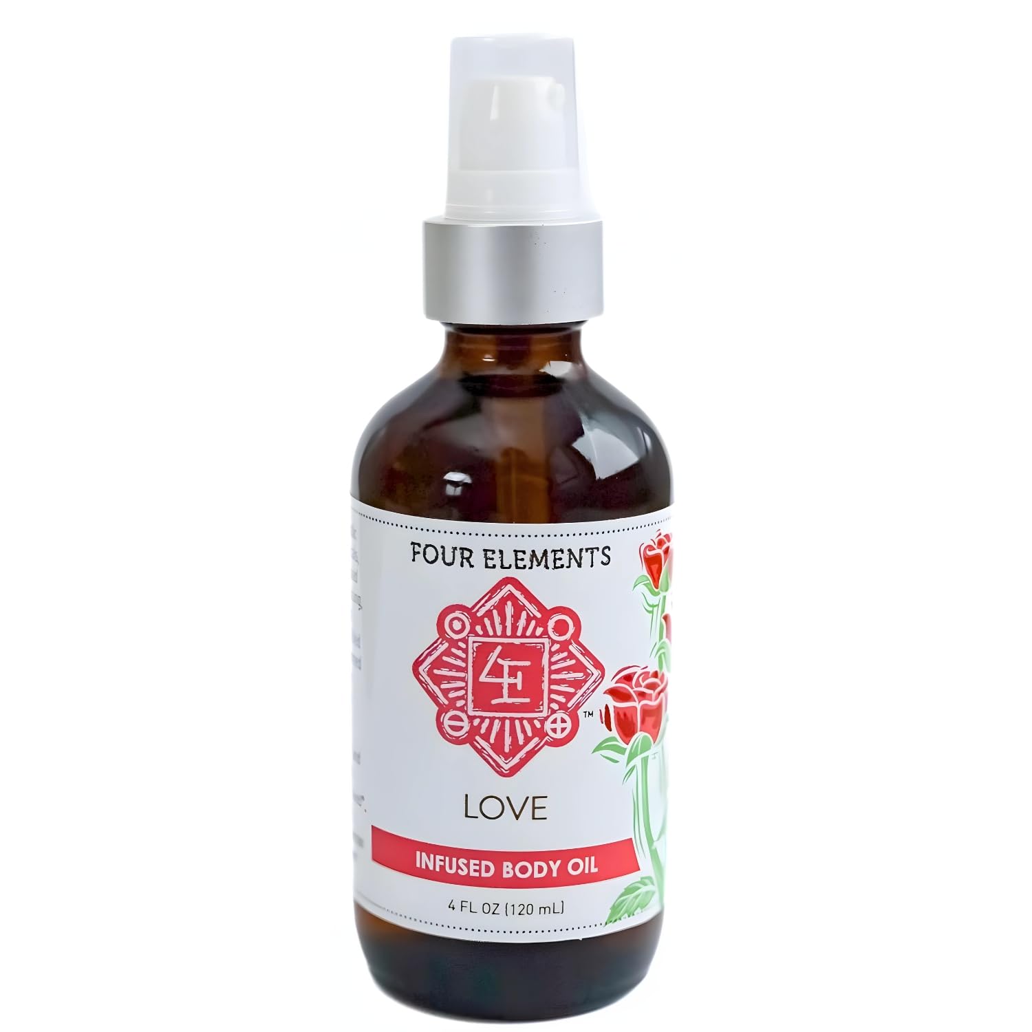 Love Body Oil, A Spicy And Warming Blend For Your Lovely Time Of Essential Oils - Natural And Organic- 4 Fl Oz