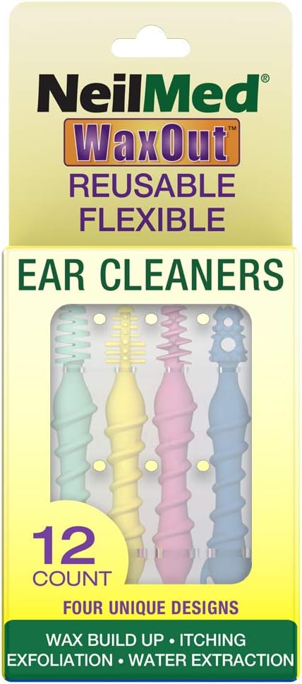 NeilMed Reusable Flexible Ear Cleaners, Waxout