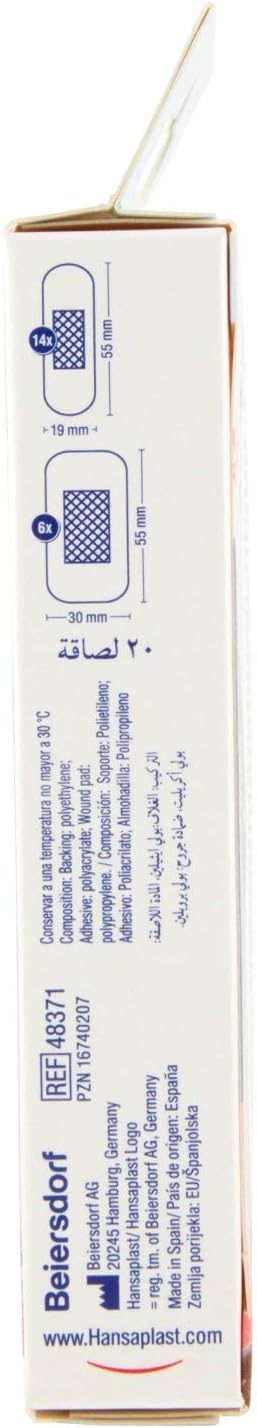 Hansaplast Bandaid, Motif: „Frozen “, 20 Piece, 2 Packs - 2 X 20 Pièces