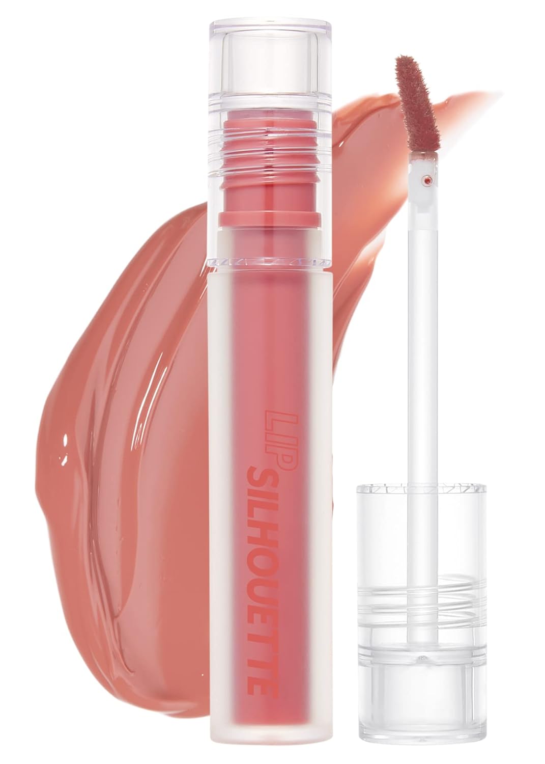 I'M Meme Lip Silhouette Gloss Tint - 01 Formal Beige | Best Tinted Lip Gloss, Highly Pigmented, Long Lasting, Hydrating & Moisturizing, Light-Weight, Glossy Finish, Buildable, Makeup, 4G