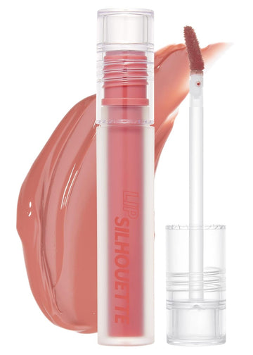 I'M Meme Lip Silhouette Gloss Tint - 01 Formal Beige | Best Tinted Lip Gloss, Highly Pigmented, Long Lasting, Hydrating & Moisturizing, Light-Weight, Glossy Finish, Buildable, Makeup, 4G