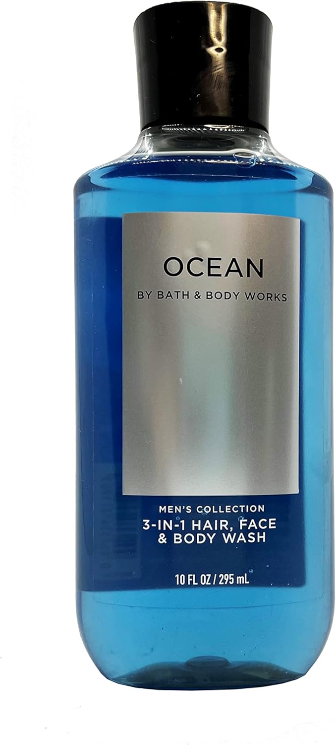 Bath Body Works Ocean For Men 10.0 Oz 2 In 1 Hair Body Wash By Bath & Body Works
