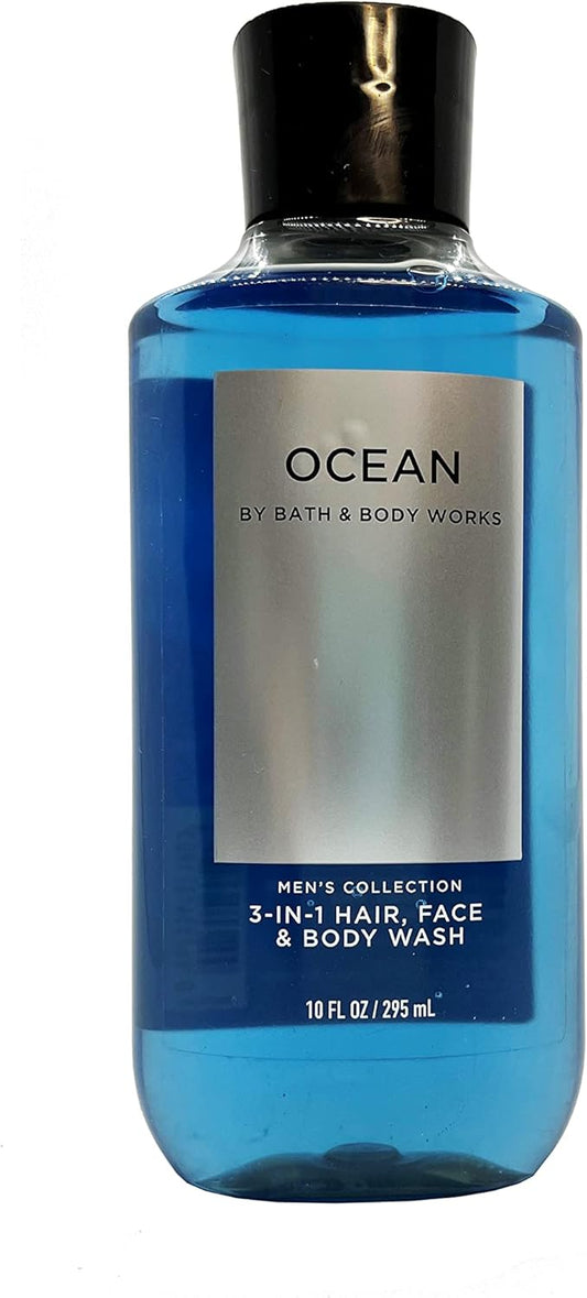 Bath Body Works Ocean For Men 10.0 Oz 2 In 1 Hair Body Wash By Bath & Body Works