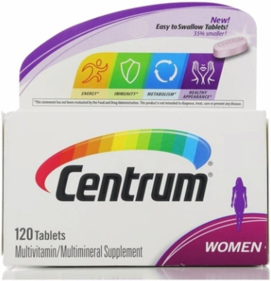 Centrum Womens Vitamin 12 Size 120ct Centrum Womens Vitamin 120ct