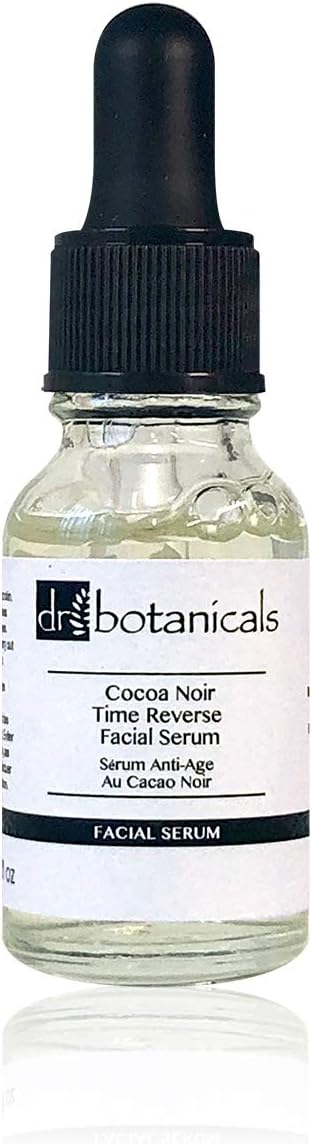Dr Botanicals Time Reverse Facial Serum 15Ml - Illuminate Your Skin With White Coco Noir Elixir - Achieve Timeless Beauty, Powerful Anti-Aging Formula