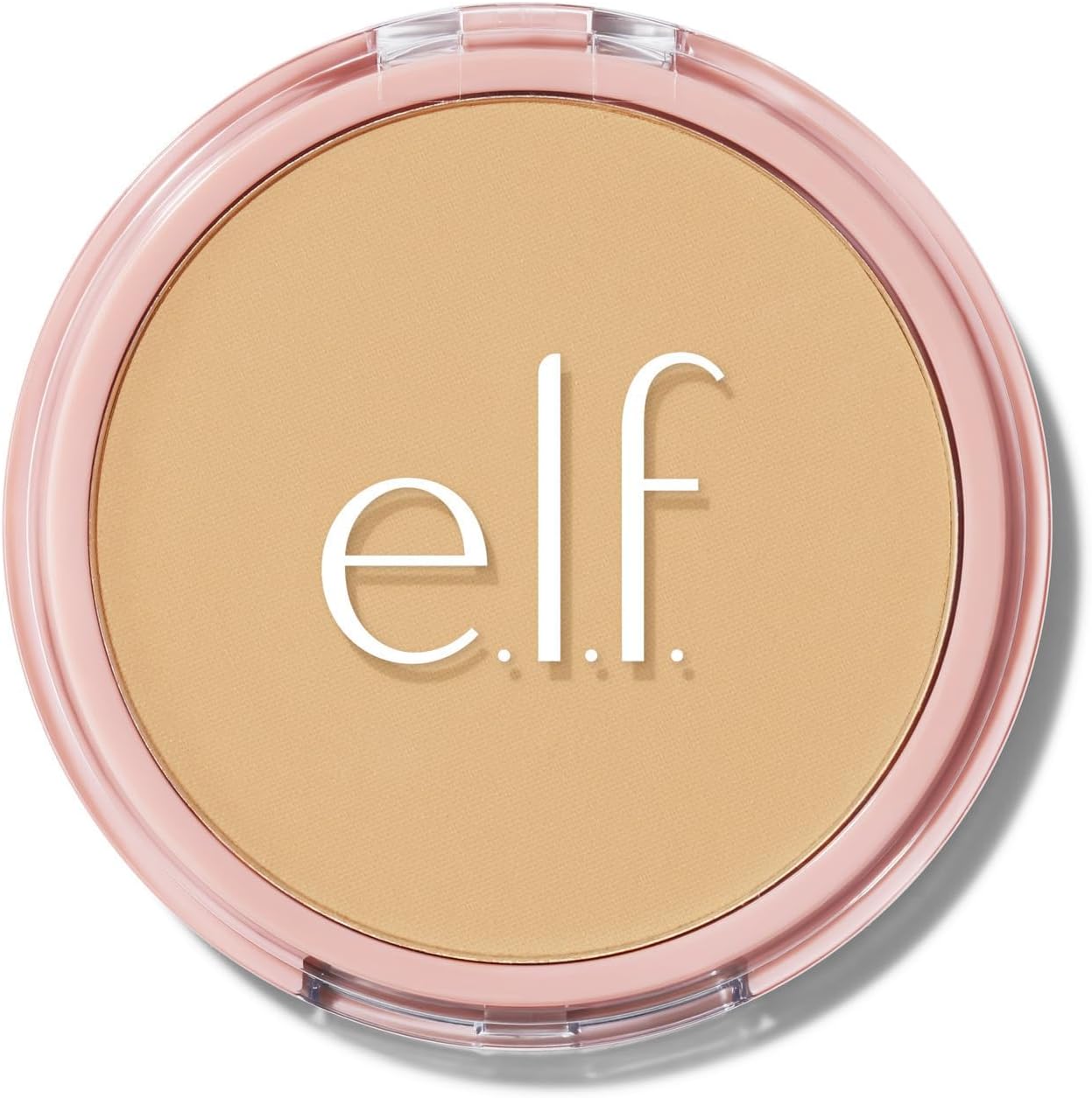E.L.F. Halo Glow Powder Filter, Pressed Finishing Powder, Buildable Coverage, Crease-Resistant, Blurs The Appearance Of Pores, With Velour Puff And Mirror, Vegan & Cruelty-Free, Tan Neutral Warm