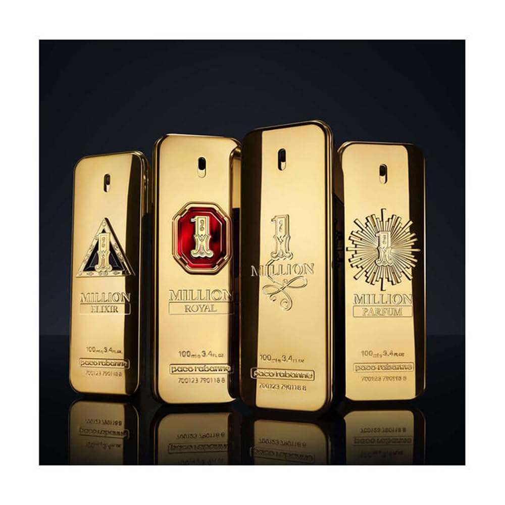 Paco Rabanne One Million Elixir For Men Parfum Intense Spray, 3.4 Ounce (New 2022) : Beauty & Personal Care