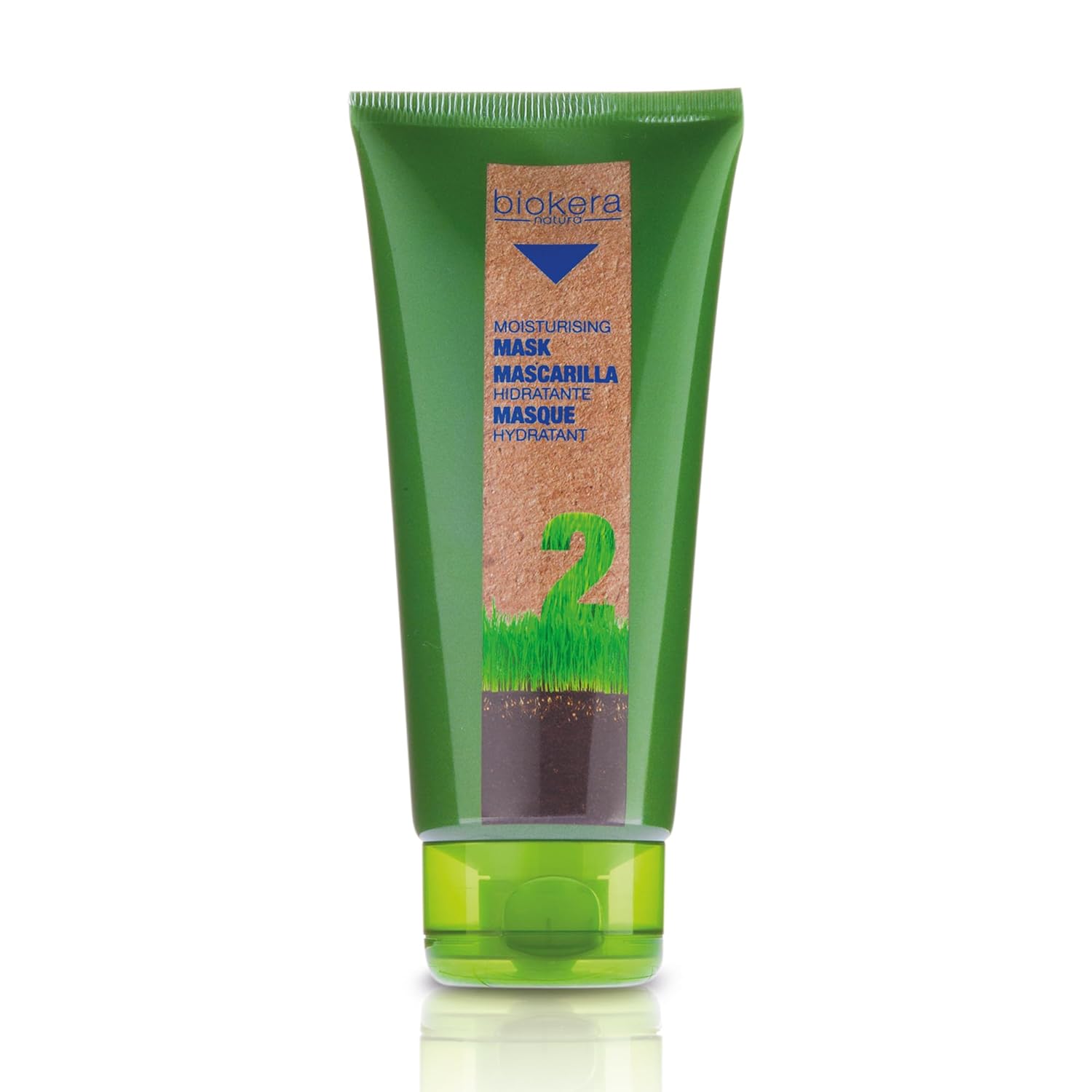 Salerm - Moisturizing Mask Biokera Natura - 200 Ml - Ideal For Dry Or Dehydrated Hair - With Wheat Germ Oil - Deep Hydration - Smoother And Shinier Hair