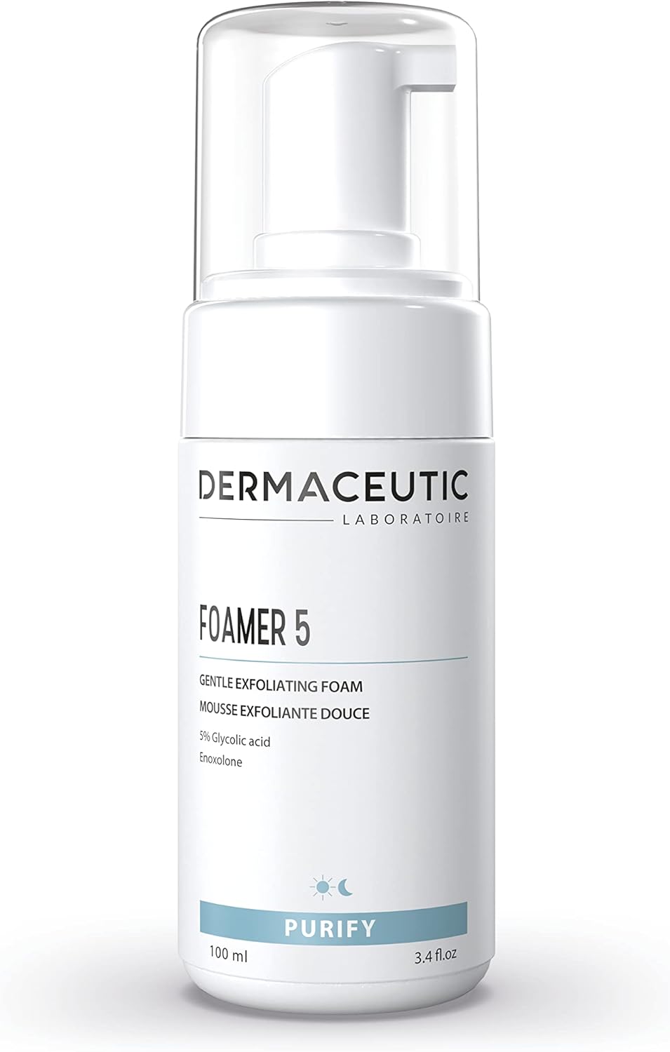 Dermaceutic Foamer 5 - Gentle Foaming Cleanser - Brightening Face Wash - Exfoliating Cleanser For A Clear And Bright Complexion - 100Ml