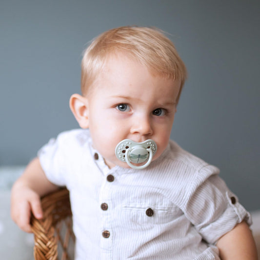 Difrax Lovi Dynamic Dummy 18+ Months Grey