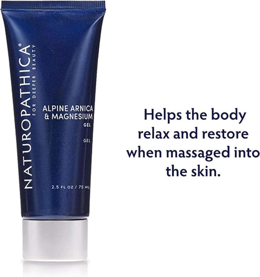 Naturopathica Alpine Arnica & Magnesium Gel, Cooling Massage Gel with