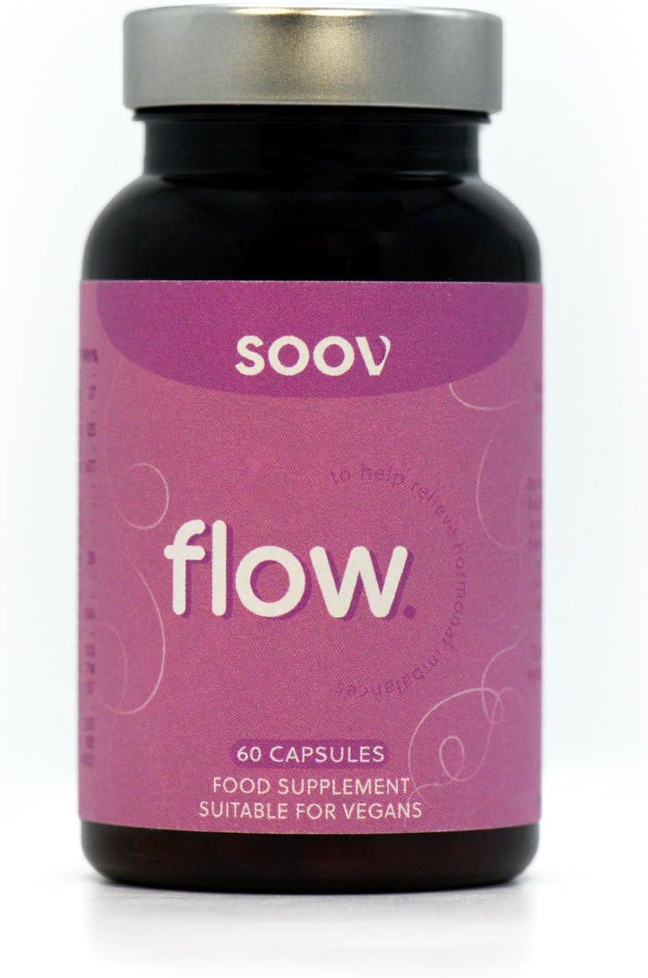 Flow By Soov - Women'S Multivitamin Supplement - Hormonal Balance, Skin & Cognitive Support - Vegan & Uk Manufactured