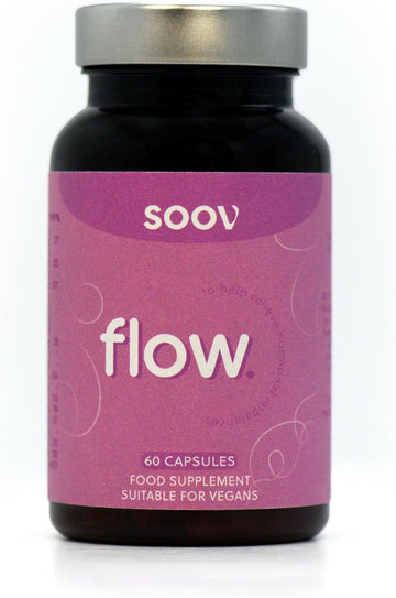 Flow By Soov - Women'S Multivitamin Supplement - Hormonal Balance, Skin & Cognitive Support - Vegan & Uk Manufactured