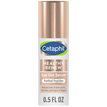 Cetaphil Hydrating Eye Gel Serum, 0.5 Oz - Reduces Dark Circles & Wrinkles, 24Hr Under Eye Cream, Retinol Alternative Peptide For Sensitive Skin