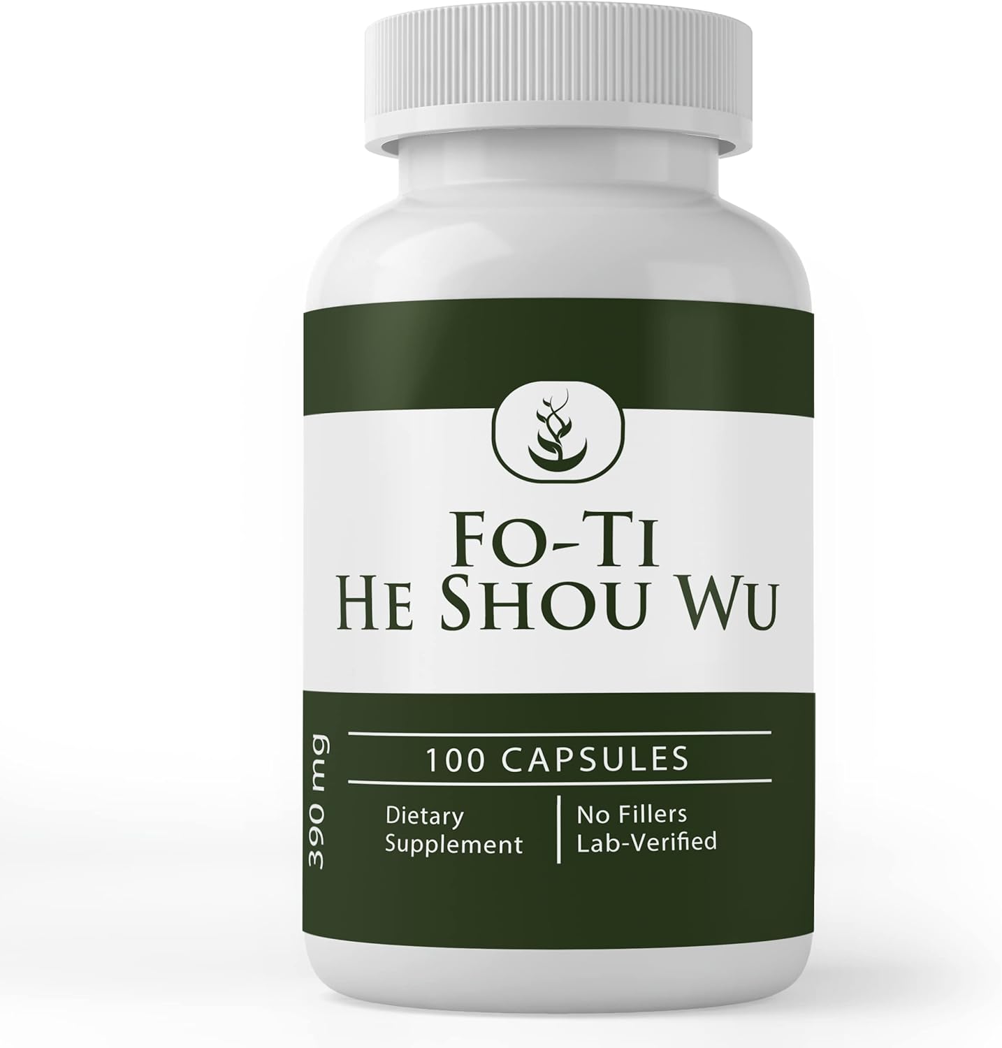Pure Original Ingredients Fo-Ti (He Shou Wu), (100 Capsules) Always Pure, No Additives Or Fillers, Lab Verified