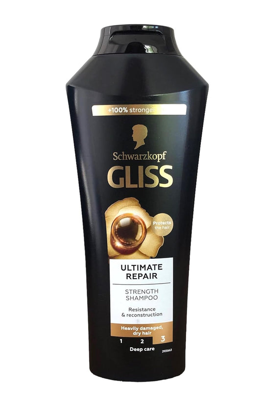 Gliss Shampoo Ultimate Repair 13.6 Ounce (400Ml) : Beauty & Personal Care