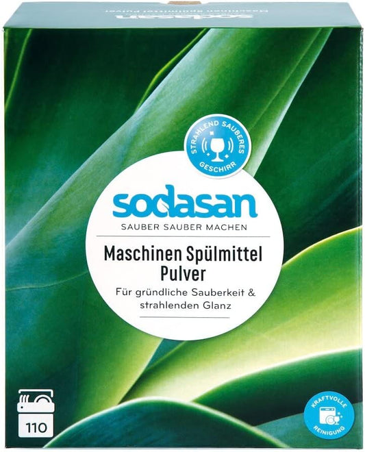 Sodasan Machine Washing Up Liquid Powder (2 X 1650 G)