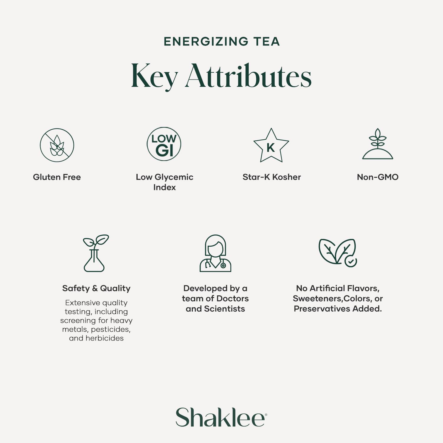 Shaklee Energizing Tea Green Matcha Flavor - Antioxidant-Rich Blend Of Green Matcha, White, And Red Teas For Gentle Energy Lift - Energy Boost On-The-Go Packets - Hot Or Cold - 28 Servings