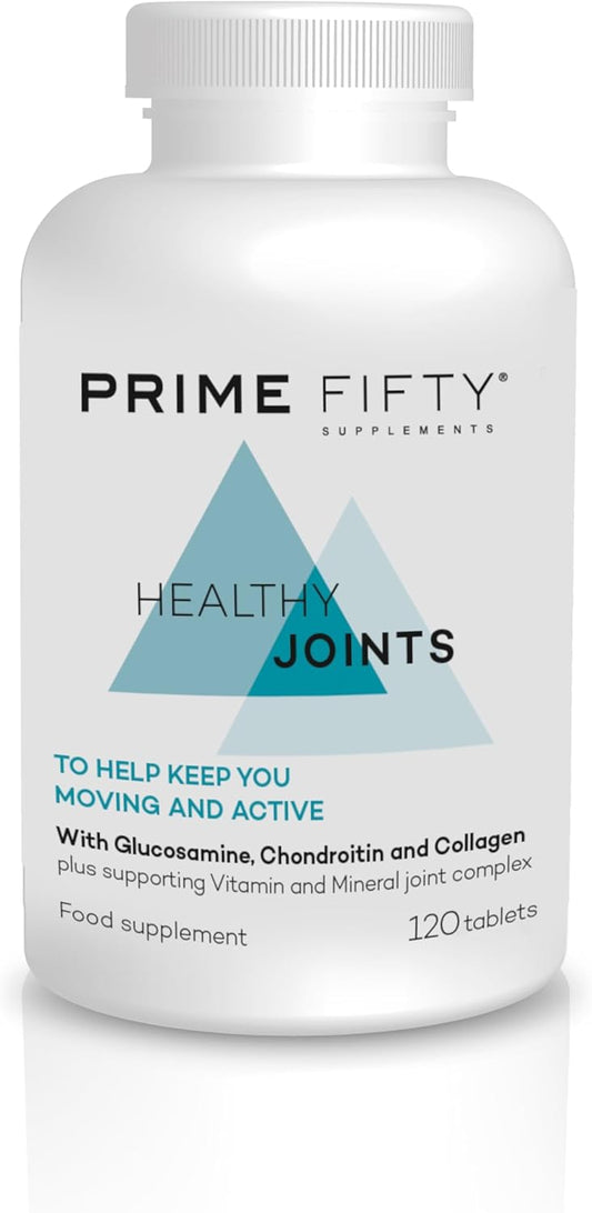 Healthy Joints Prime Fifty Supplement - 60 Day Supply -Joint Health Multinutrient For Over 50S - Designed To Help You Stay Active