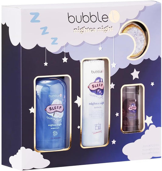 Bubble T Cosmetics Nightea Night Bath & Shower Gift Set : Amazon.co.uk: Beauty