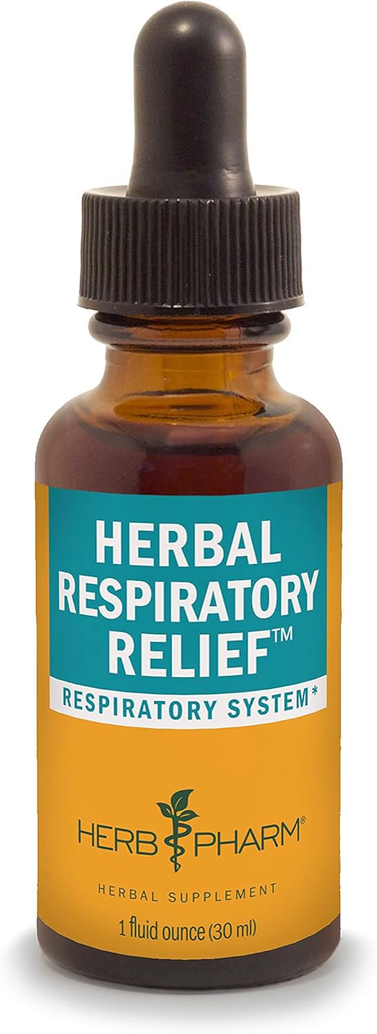 Herb Pharm Herbal Respiratory Relief Liq Formula with Wild Cherry Liq Extract, 1   (Pack of 1)