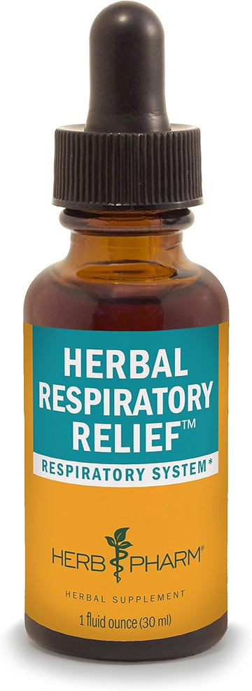 Herb Pharm Herbal Respiratory Relief Liq Formula with Wild Cherry Liq Extract, 1   (Pack of 1)