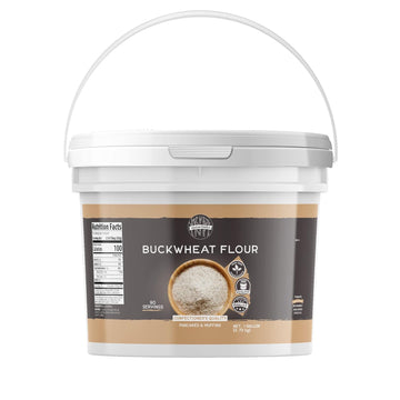 Birch & Meadow 1 Gallon Of Buckwheat Flour, Pancakes & Muffins