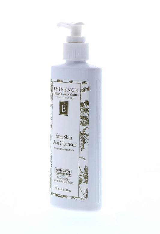 Eminence Organic Skincare Firm Skin Acai Cleanser With Hyaluronic Acid, 8.4 Ounce