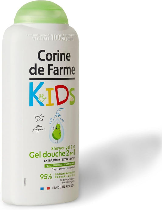 Gel De Ducha 2 En 1 Cuerpo & Cabello Kids Pera 300 Ml