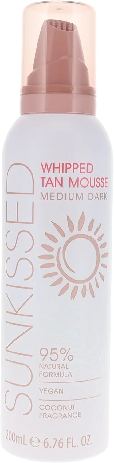 Sunkissed Whipped Tan Mousse - Medium Dark 200Ml