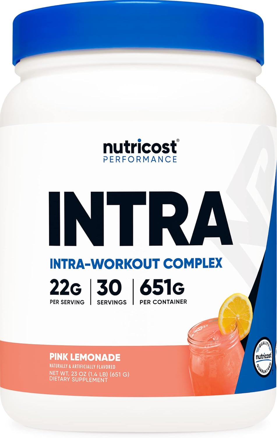 Nutricost Intra-Workout Powder, 30 Servings (Pink Lemonade) - Non-Gmo, Gluten Free, Intraworkout Supplement