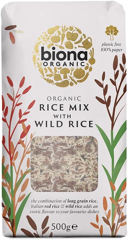 Biona Organic Wild Rice Mix, 500G
