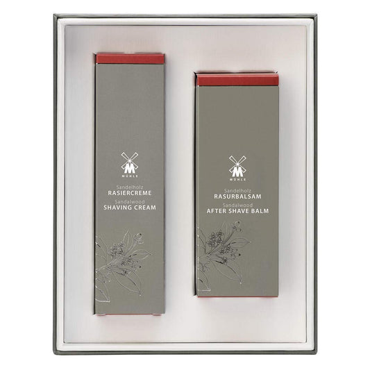 Mühle Shave Care Sandalwood Set Incl. Shaving Cream & Aftershave Balm