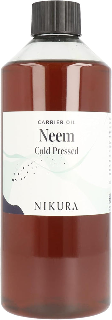 Nikura | Pure Neem Oil | Unrefined Cold Pressed - Natural, Vegan - 500Ml