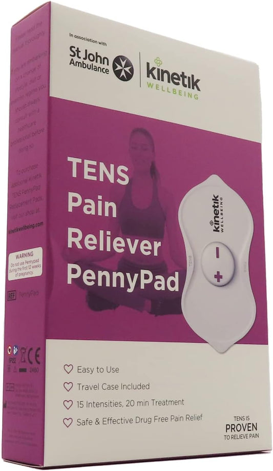 Kinetik Wellbeing Wireless TENS Machine - In Association with St John Ambulance : Amazon.co.uk: Health & Personal Care
