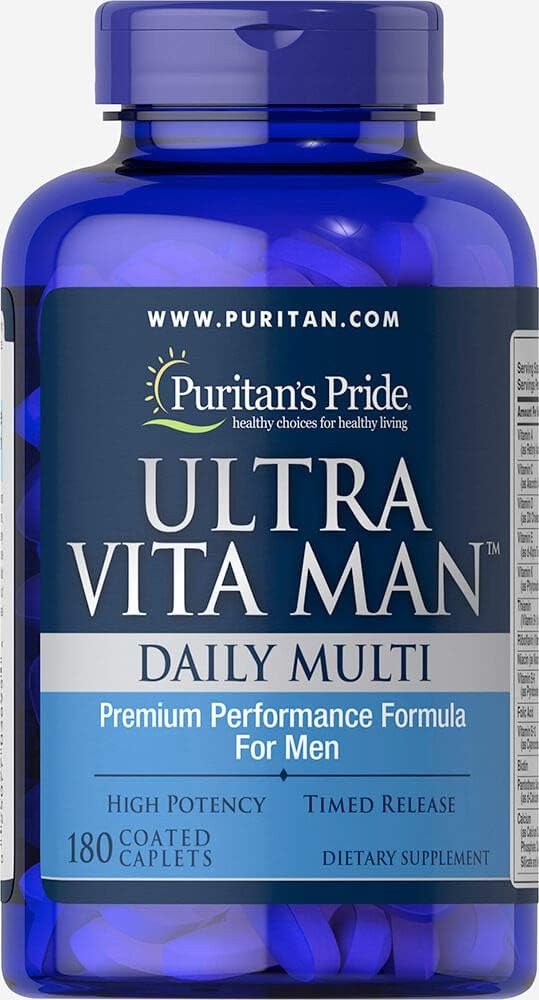 Puritan'S Pride Ultra Vita Man Time Release, 180 Count