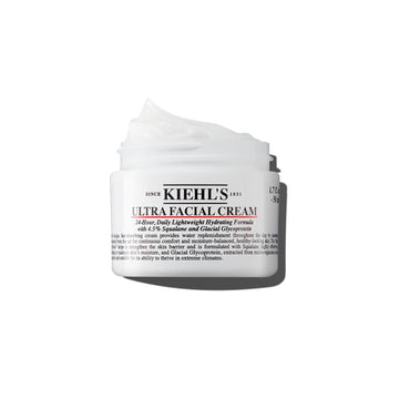 Kiehl'S Ultra Facial Cream, With 4.5% Squalane To Strengthen Skin'S Moisture Barrier, Skin Feels Softer And Smoother, Long-Lasting Hydration, Easy And Fast-Absorbing, Suitable For All Skin Types