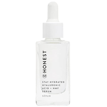 Honest Beauty Stay Hydrated Hyaluronic Acid + Nmf Serum | Moisturizes + Reduces Fine Lines | 3 Types Of Hyaluronic Acid, Nmf, Kiwi Seed Oil | Ewg Verified, Vegan + Cruelty Free | 1 Fl Oz