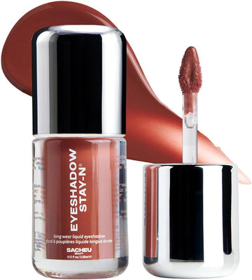 Sacheu Liquid Eyeshadow Stay-N Longwear Eye Makeup — Buildable Highly Pigmented & Blendable Eye Shadow Cream In Matte & Shimmer Finishes, Shu-Ggah
