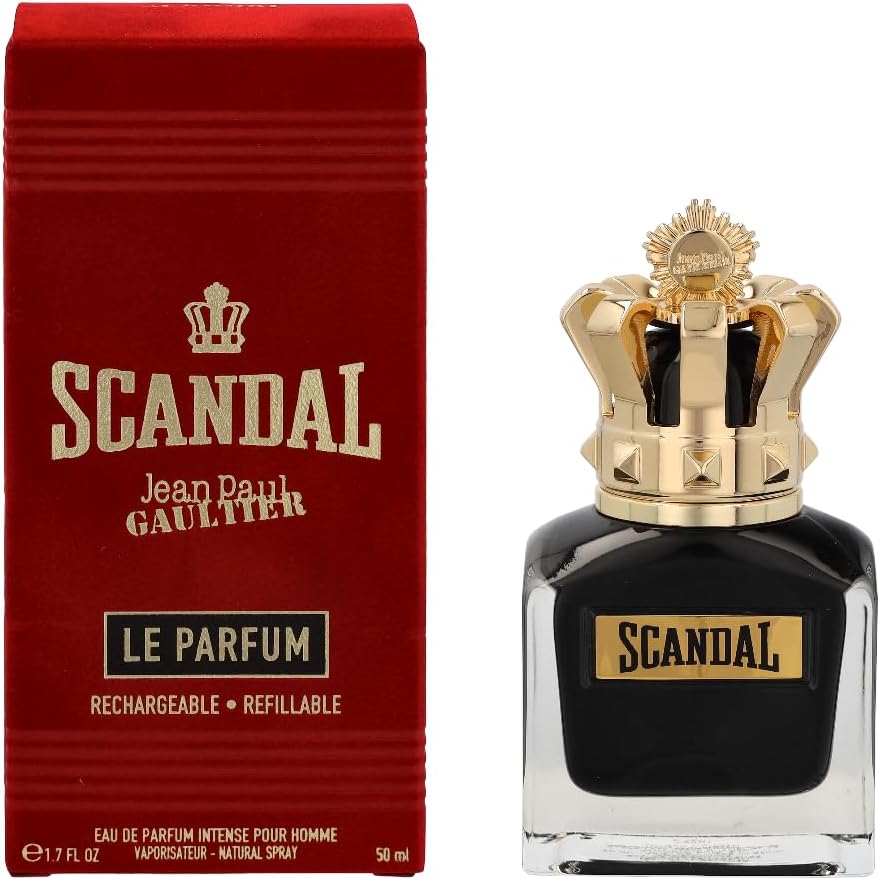 Jean Paul Gaultier Scandal Le Parfum For Men 1.7 Oz Edp Intense Spray (Refillable)