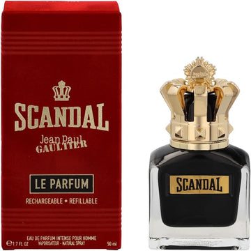 Jean Paul Gaultier Scandal Le Parfum For Men 1.7 Oz Edp Intense Spray (Refillable)