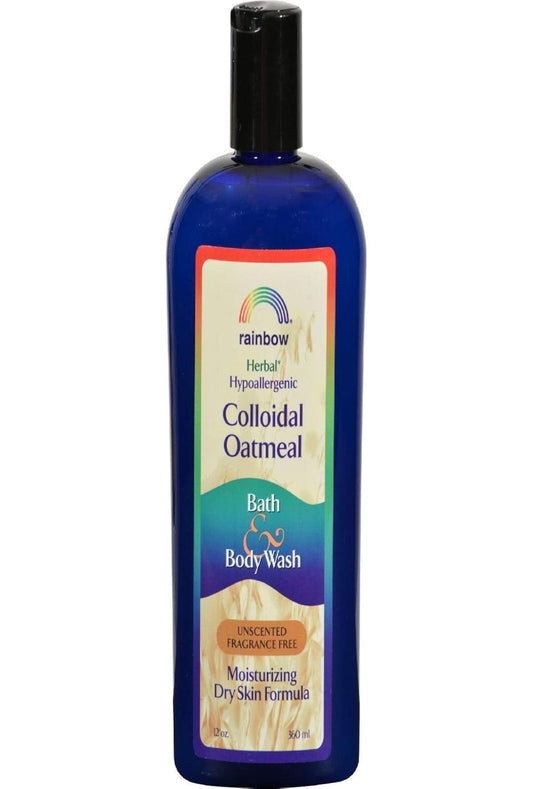 Rainbow Research Colloidal Oatmeal Unscented Bath & Body Wash, 12 Oz : Bath And Shower Gels : Beauty & Personal Care