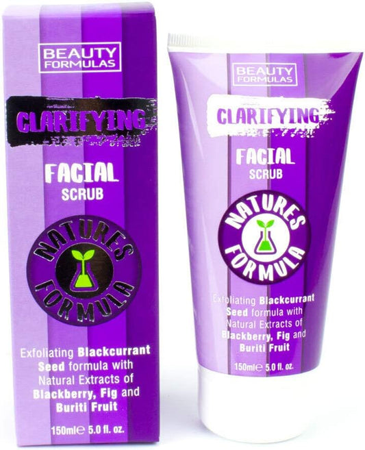 Beauty Formulas Natures Formula Clarifying Facial Scrub, 150 Ml