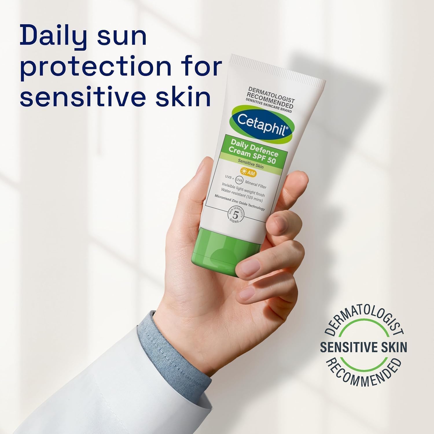 Cetaphil Daily Defence Spf 30 Moisturiser/Spf 50 Mineral Sunscreen/Cetaphil Rich Night Cream 50G