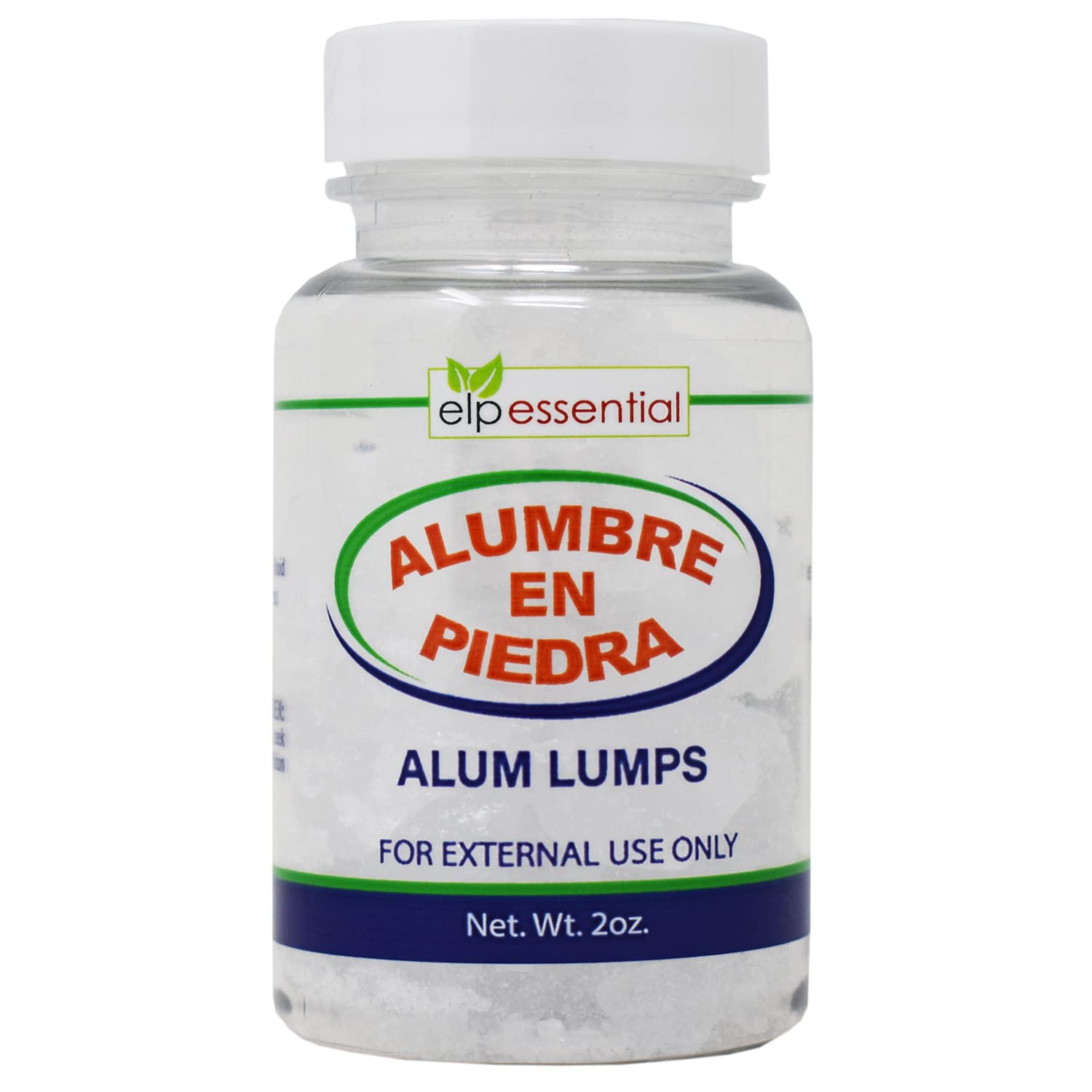 Elp Essential Alumbre En Piedra Alum Lumps 2 Oz : Grocery & Gourmet Food
