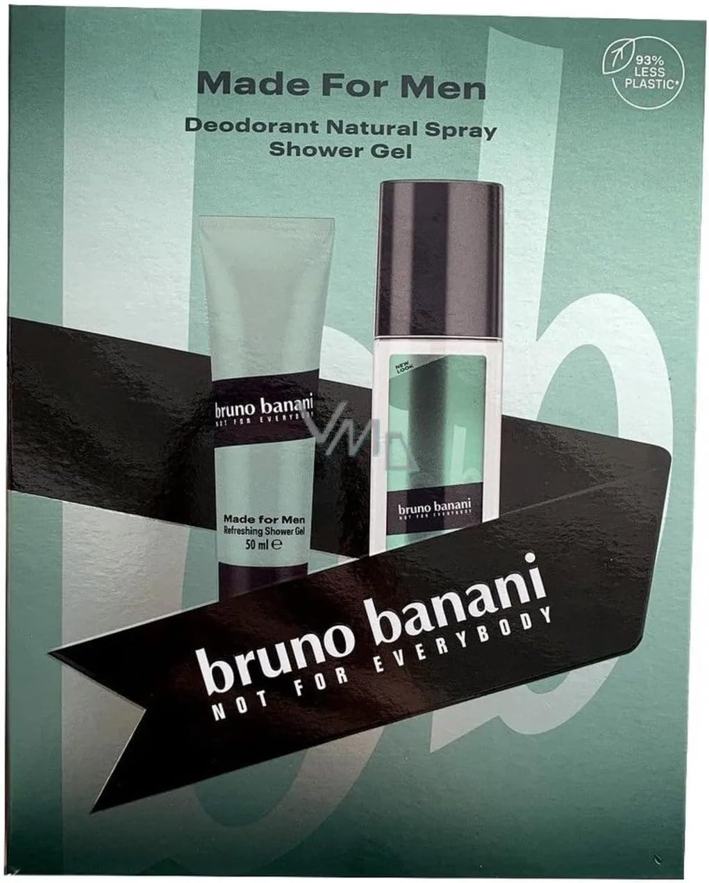 Bruno Banani Made For Men Gift Set Deodorant Natural Spray 75Ml + Shower Gel 50Ml
